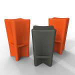 Versatile and stackable Pinch 66 and 77 bar stools from Anon & Co www.anonandco.com