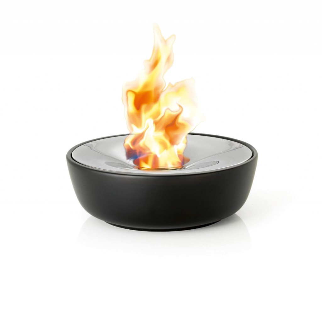 The Fuoco ceramic-bowl tabletop fire pit from Blomus www.blomus.com.au 
