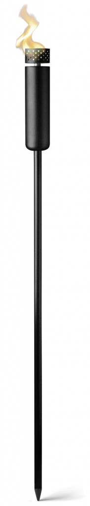 Menu’s sleek and elegant Norm Fire Torch from RoyalDesign www.royaldesign.com/au