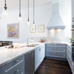 A compact, classic kitchen design