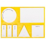 Hello Yellow adhesive note set, $14.95, kikki-k.com