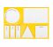 Hello Yellow adhesive note set, $14.95, kikki-k.com