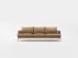 Alfred sofa in tan leather, jardan.com.au