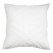 Fringed white lounge cushion, bandhini.com.au