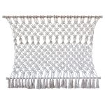 Macramé headboard, ecochic.com.au