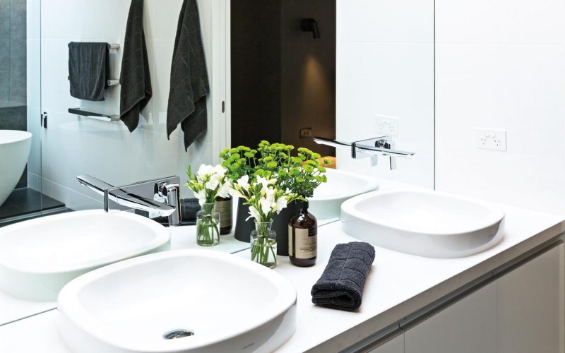 A bathroom with class