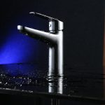 Stylish and shiny: tap range