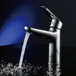 Stylish and shiny: tap range