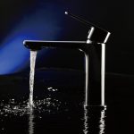 Stylish and shiny: tap range