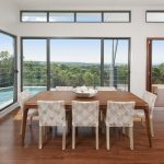 Timber adds warmth to the living space