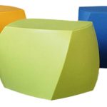 Frank Gehry Twist Cube stools