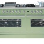 Custom coloured: handcrafted Italian ovens
