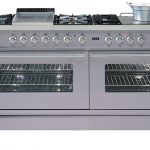 Custom coloured: handcrafted Italian ovens