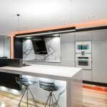 Timeless elegance: kitchen glass doors