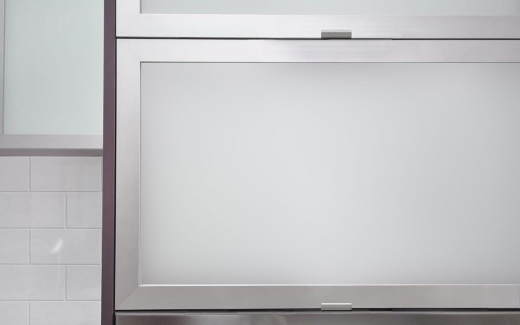 Clear Anodised Aluminium Integrated Handle 35 mm