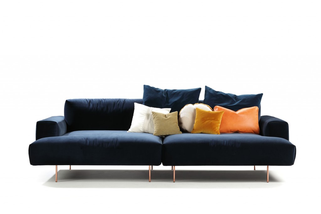 TipToe sofa by Sancal, $8140, kezu.com.au