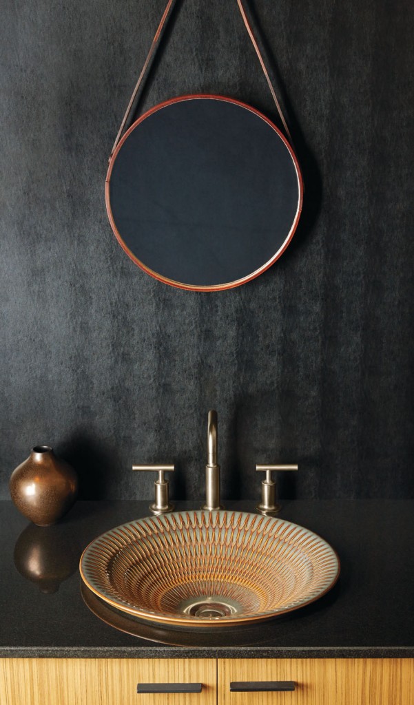 Derring wash basin from Kohler, $532, us.kohler.com