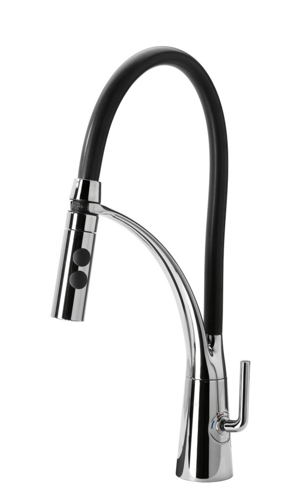 IKEA's Aleskar kitchen mixer tap offers hand-spray functionality