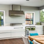 Bright and light: clean kitchen design