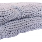 Chunky knit throw in Oatmeal, orsonandblake.com.au