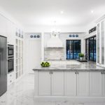 French elegance: chateau-style kitchen