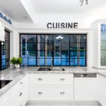 French elegance: chateau-style kitchen