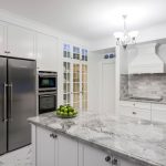 French elegance: chateau-style kitchen