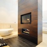 DOUBLE VISION SS PEDESTAL BLACK TRIM IN CABINETRYi