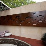 Designer flair: metal decor