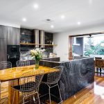 Industrial twist: raw kitchen