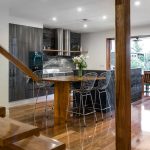 Industrial twist: raw kitchen