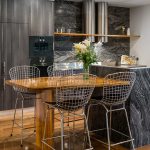 Industrial twist: raw kitchen