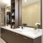 Mocha Fineline Velvet vanity