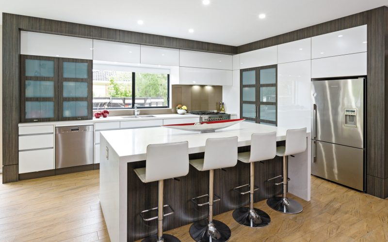 Modern minimalism: kitchen design