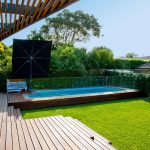 outdoor area with pool