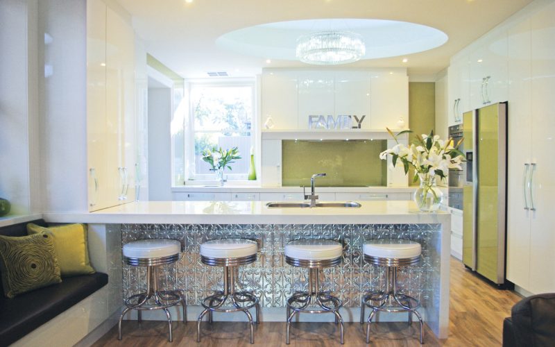 Modern classic: 19th century villa kitchen