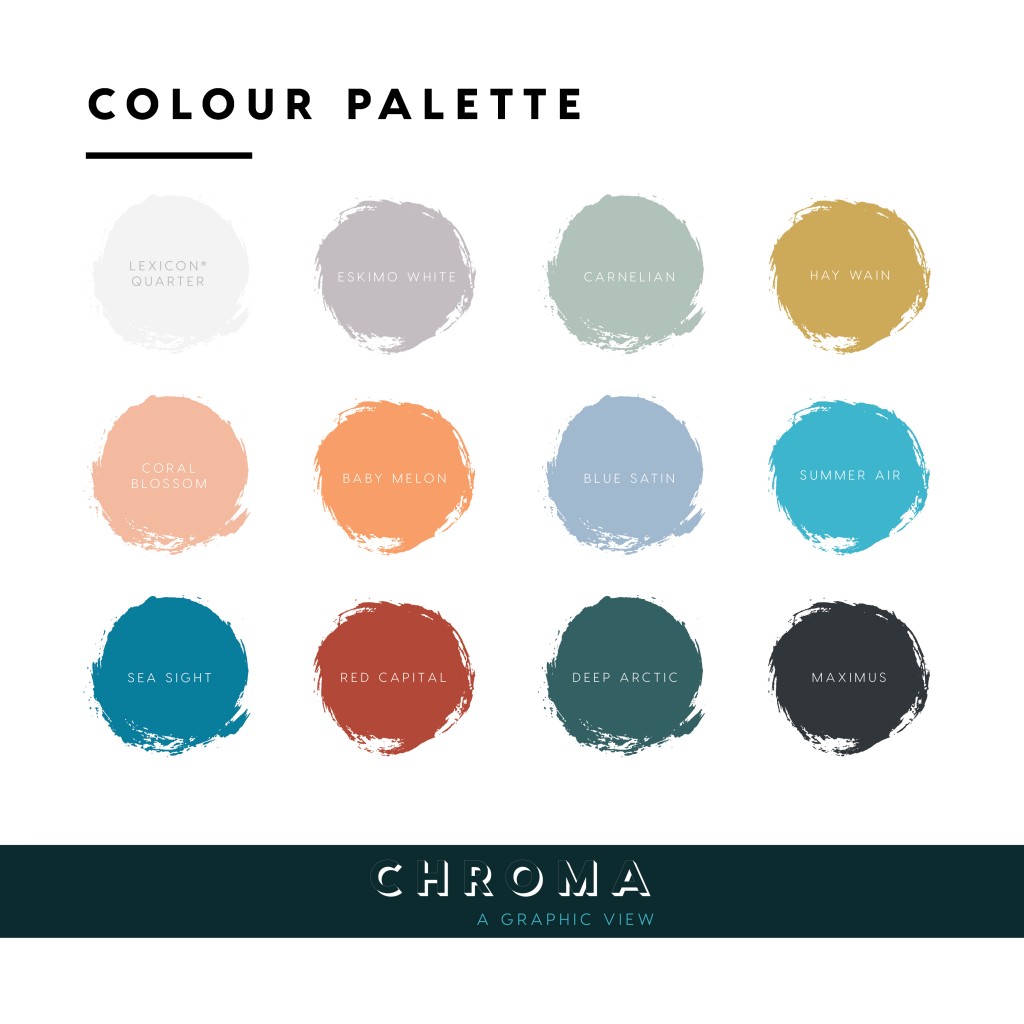 Dulux Chroma Colour Palette