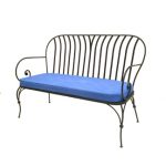Paris Two Seater with Cushion -Side