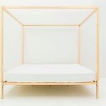 Megan Morton and Incy Interiors Foour Poster Bed in Rose Gold