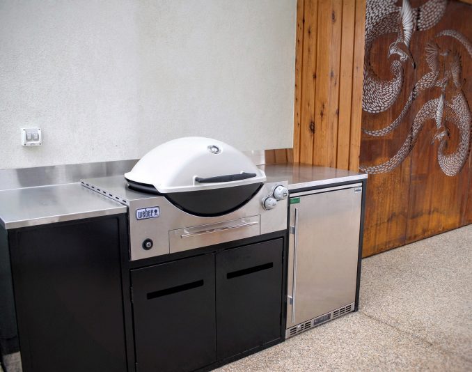 Weber family Q - Built in barbecue ideas