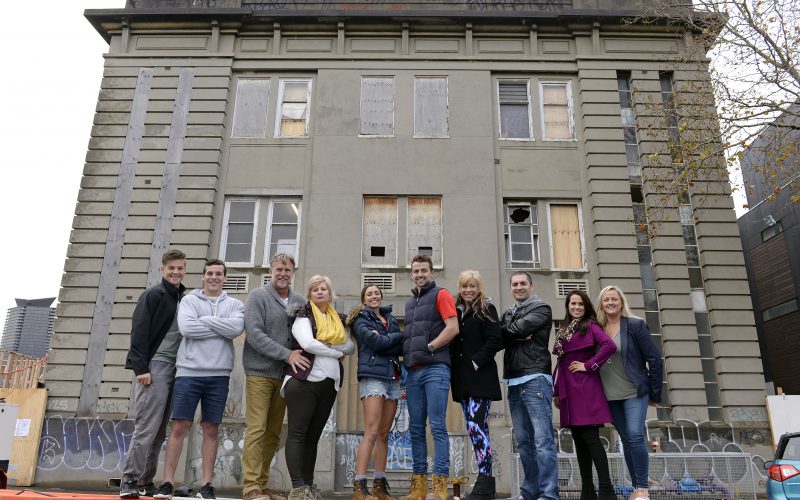 MELBOURNE, AUSTRALIA - MAY 26TH 2016;Contestants and Cast of The Block Port Melbourne 2016 on Day 1 (Move in day)on the 26th of May 2016 in Melbourne Australia. (Photo by Martin Philbey) *** Local Caption ***The Block 2016