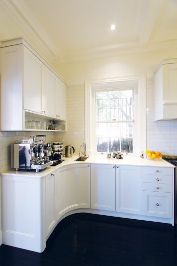 A modern Shaker style kitchen