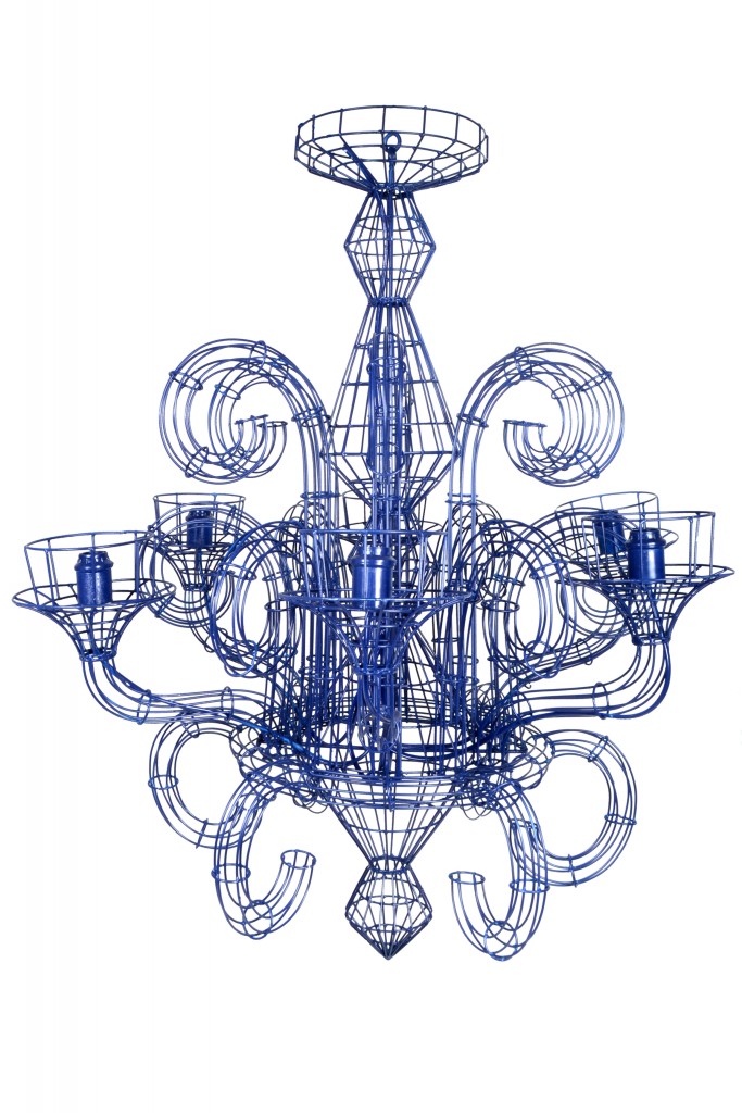 fenton&fenton Wire Chandelier