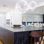 Understated opulence: minimalist kitchen