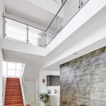 white interior of home