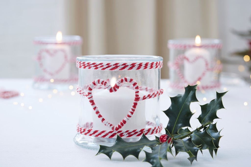 Homewares Nordic Christmas Heart Glass
