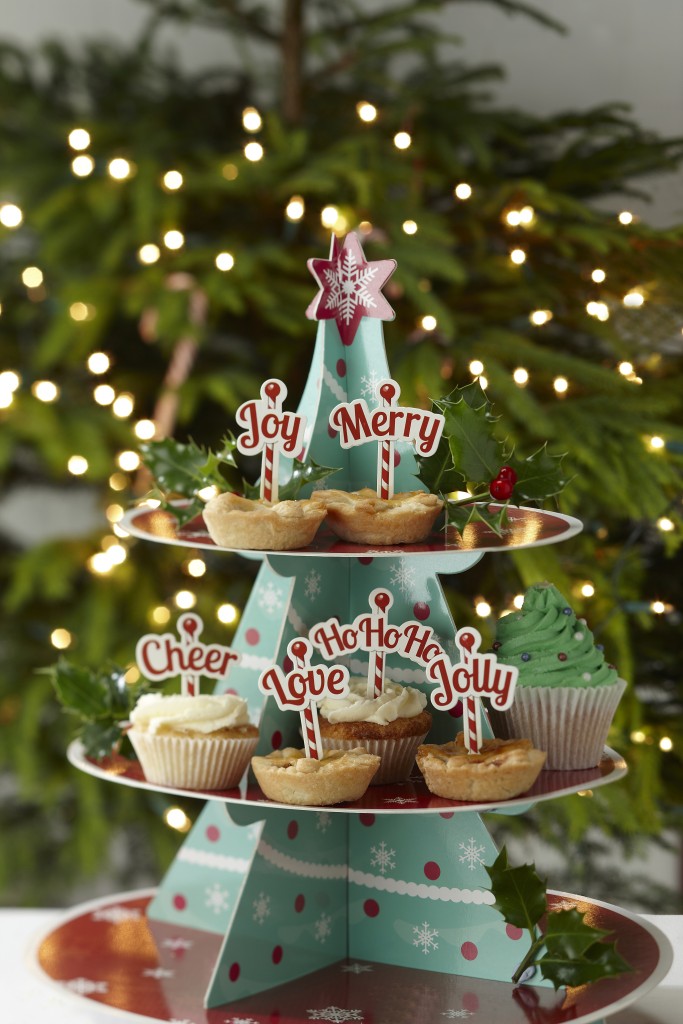 Christmas Cheer Mince Pie Cupcake Sticks