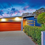 modern home's garage