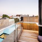 Rooftop pool: the only way is up