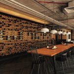 Wine Wall Art: an innovative wine rack design